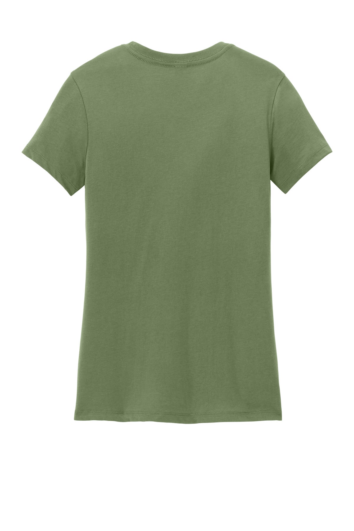 Custom Embroidered District T-Shirts  in Fresh Fatigue