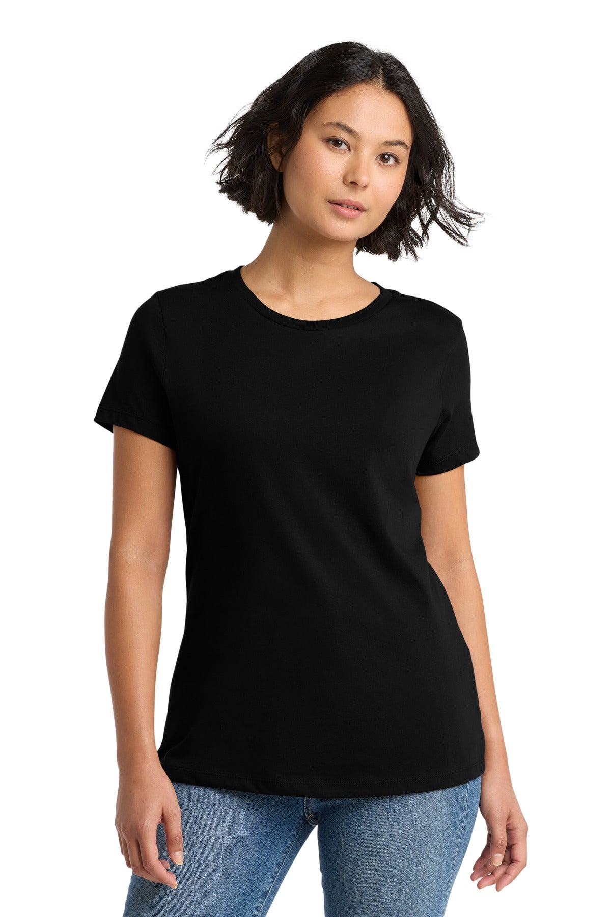 District   Women's Perfect Weight  Tee. DM104L