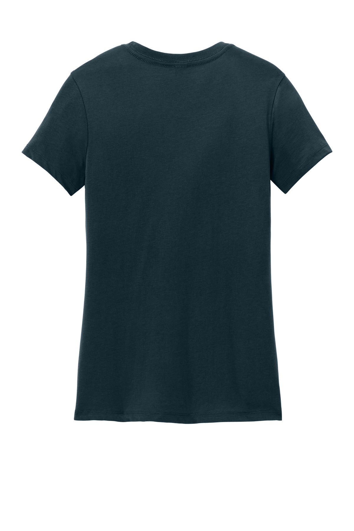 Custom Embroidered District T-Shirts  in New Navy