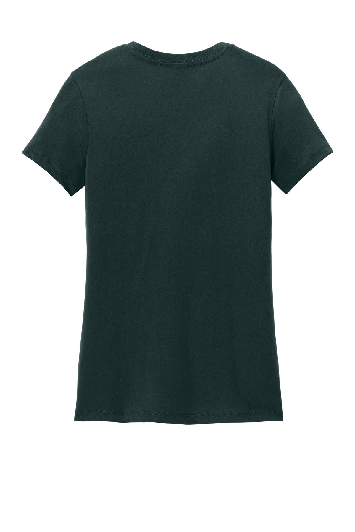Custom Embroidered District T-Shirts  in Rainforest