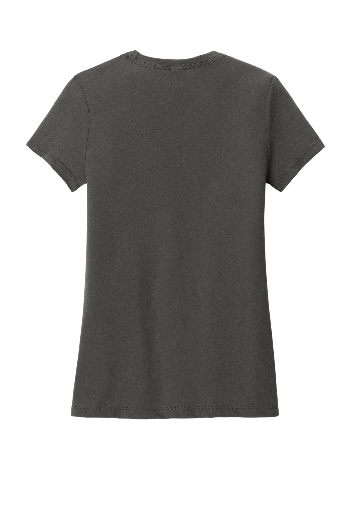 District  Women's Perfect Blend CVC Tee. DM108L Charcoal