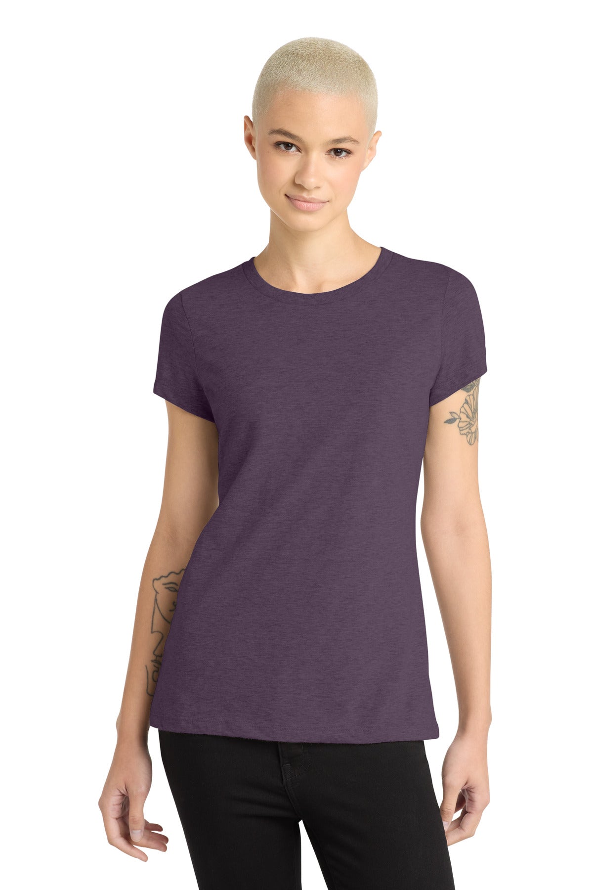 District    Women's Perfect Blend   CVC Tee. DM108L