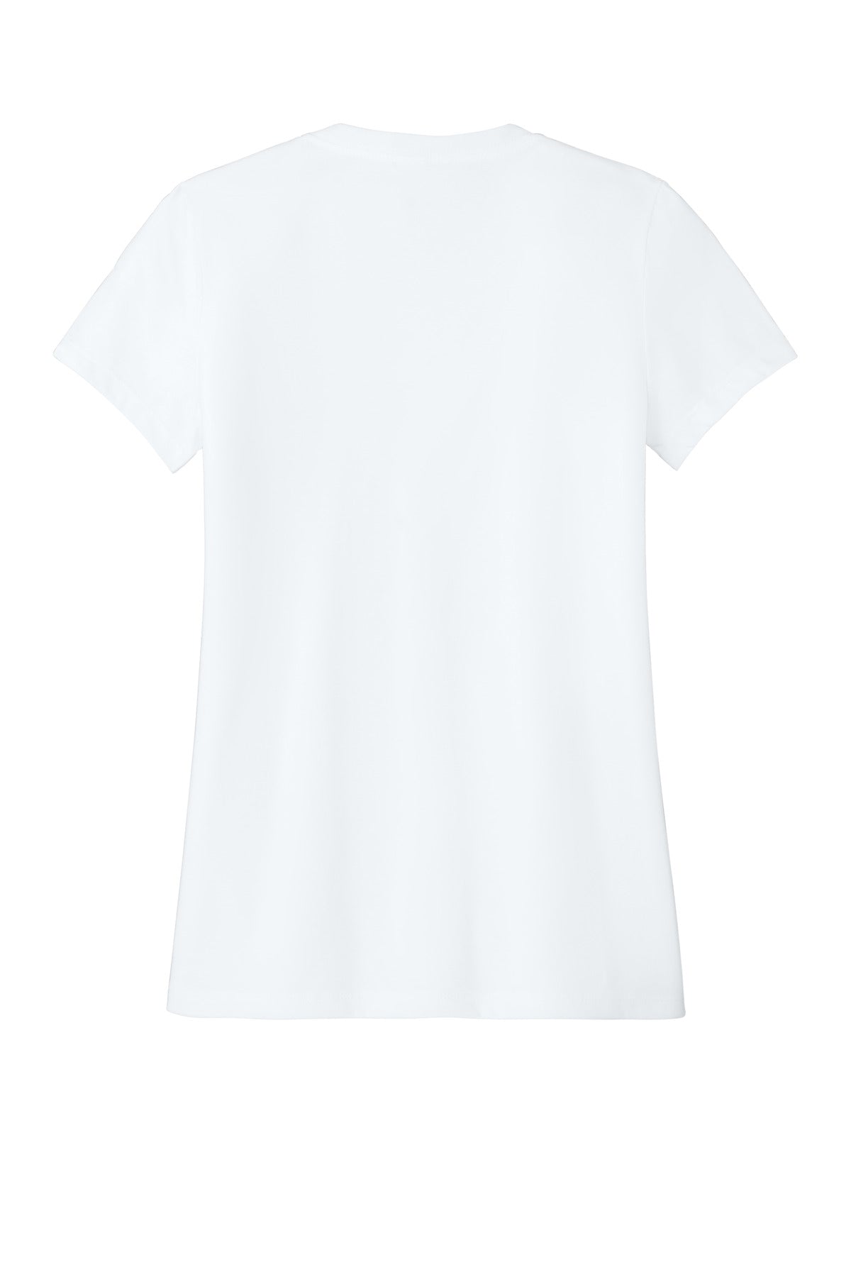 District  Women's Perfect Blend CVC Tee. DM108L White