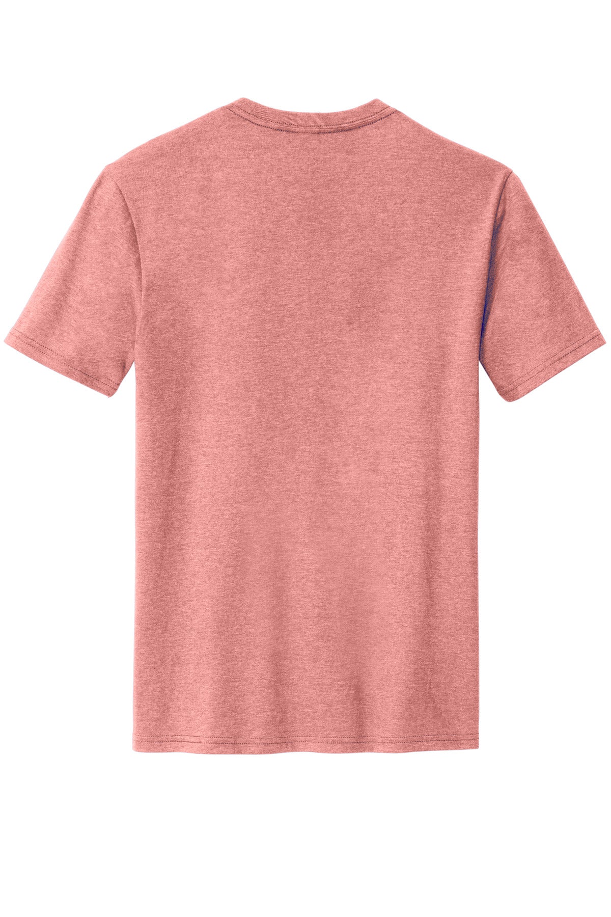 District Perfect Blend CVC Tee. DM108 Blush Frost