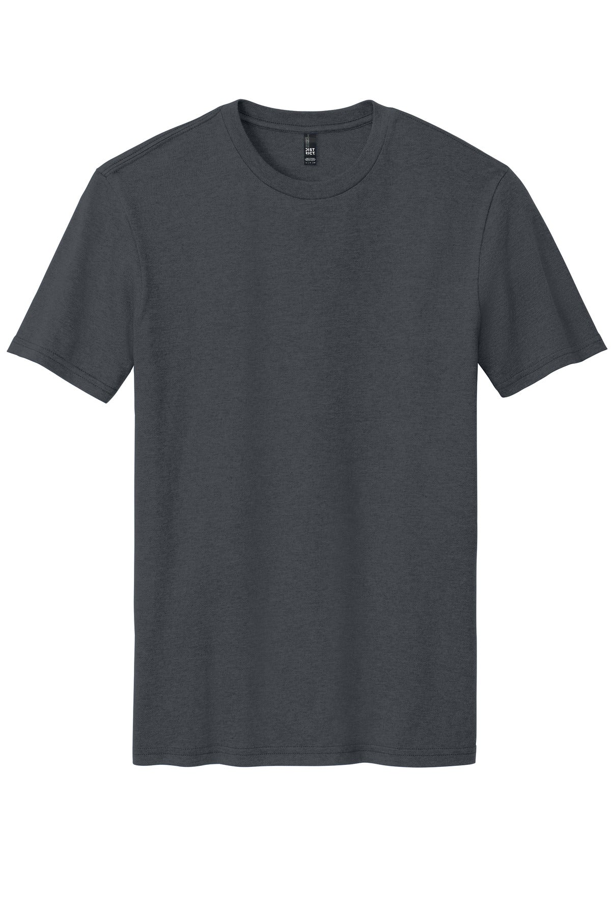 District Perfect Blend CVC Tee. DM108 Charcoal