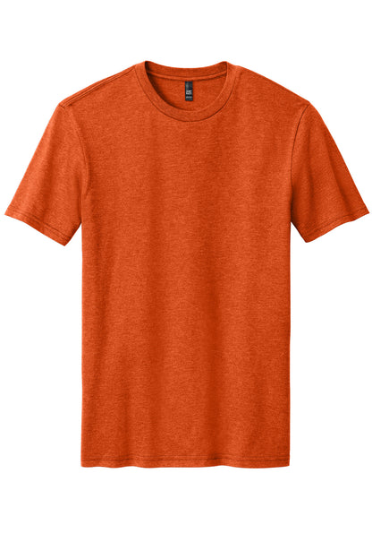 District Perfect Blend CVC Tee. DM108 Deep Orange Heather