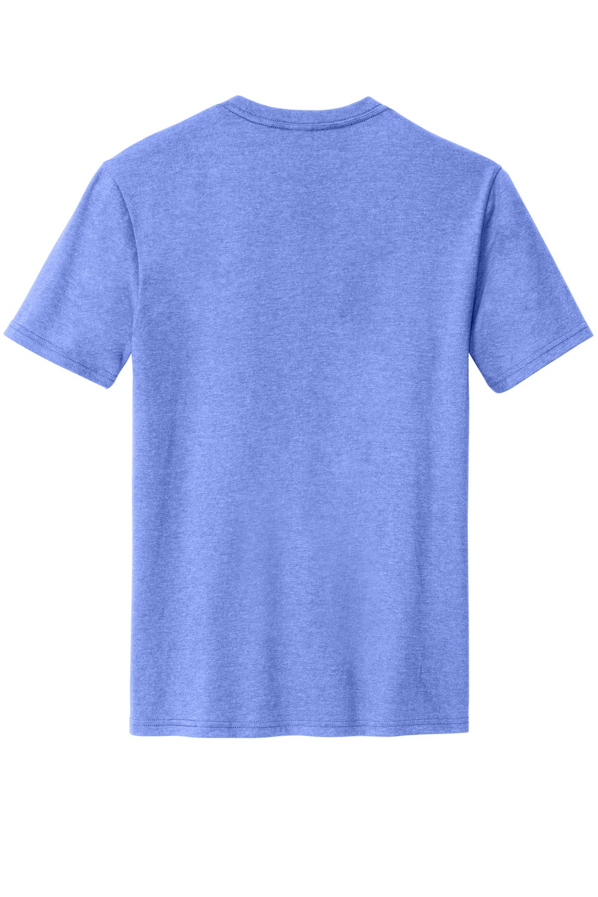 District Perfect Blend CVC Tee. DM108 Electric Purple Heather