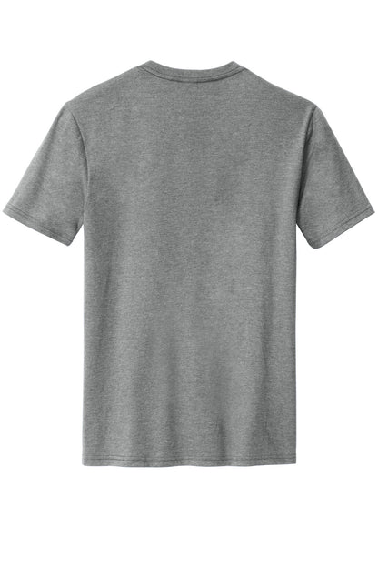 District Perfect Blend CVC Tee. DM108 Grey Frost
