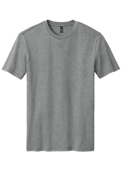 District Perfect Blend CVC Tee. DM108 Grey Frost