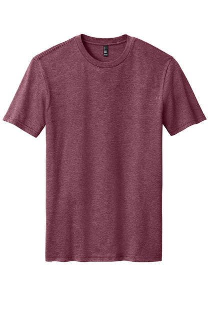 District Perfect Blend CVC Tee. DM108 Heathered Cardinal