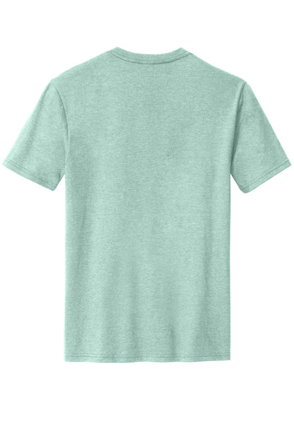 District Perfect Blend CVC Tee. DM108 Heathered Dusty Sage