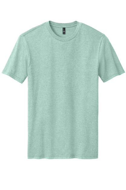 District Perfect Blend CVC Tee. DM108 Heathered Dusty Sage