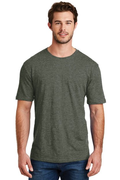 District Perfect Blend CVC Tee. DM108 Heathered Olive