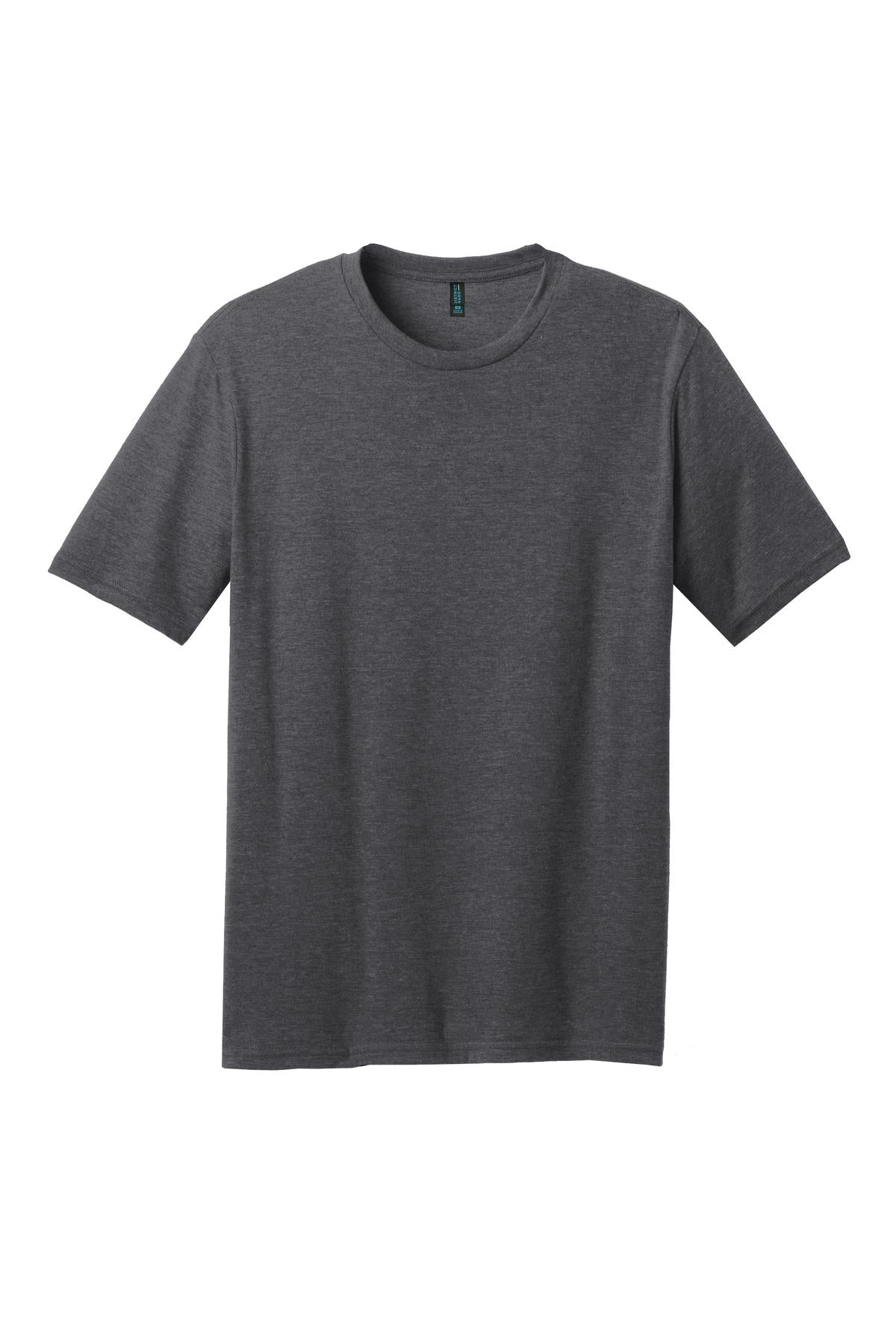 District Perfect Blend CVC Tee. DM108 Heathered Charcoal