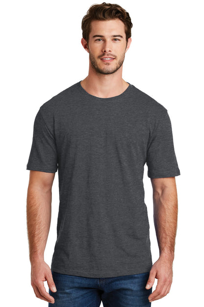 District Perfect Blend CVC Tee. DM108 Heathered Charcoal