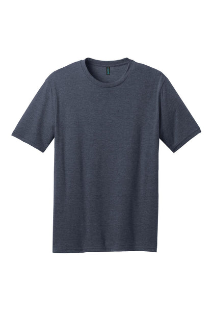 District Perfect Blend CVC Tee. DM108 Heathered Navy