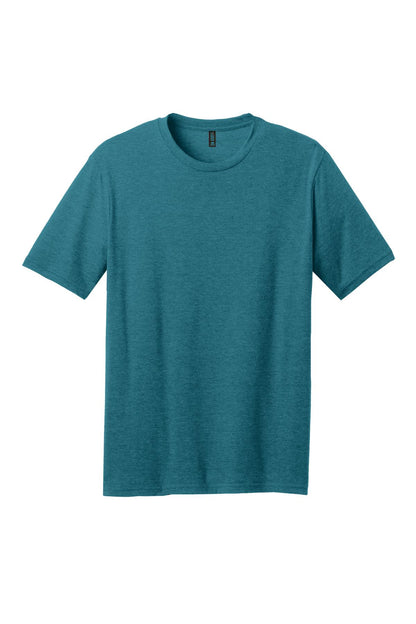 District Perfect Blend CVC Tee. DM108 Heathered Teal