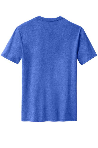 District Perfect Blend CVC Tee. DM108 Royal Frost