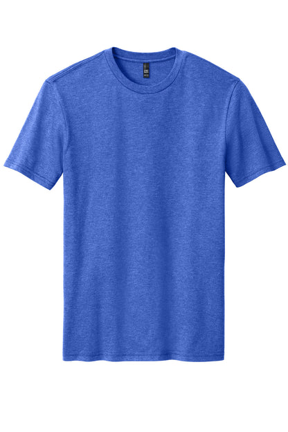 District Perfect Blend CVC Tee. DM108 Royal Frost
