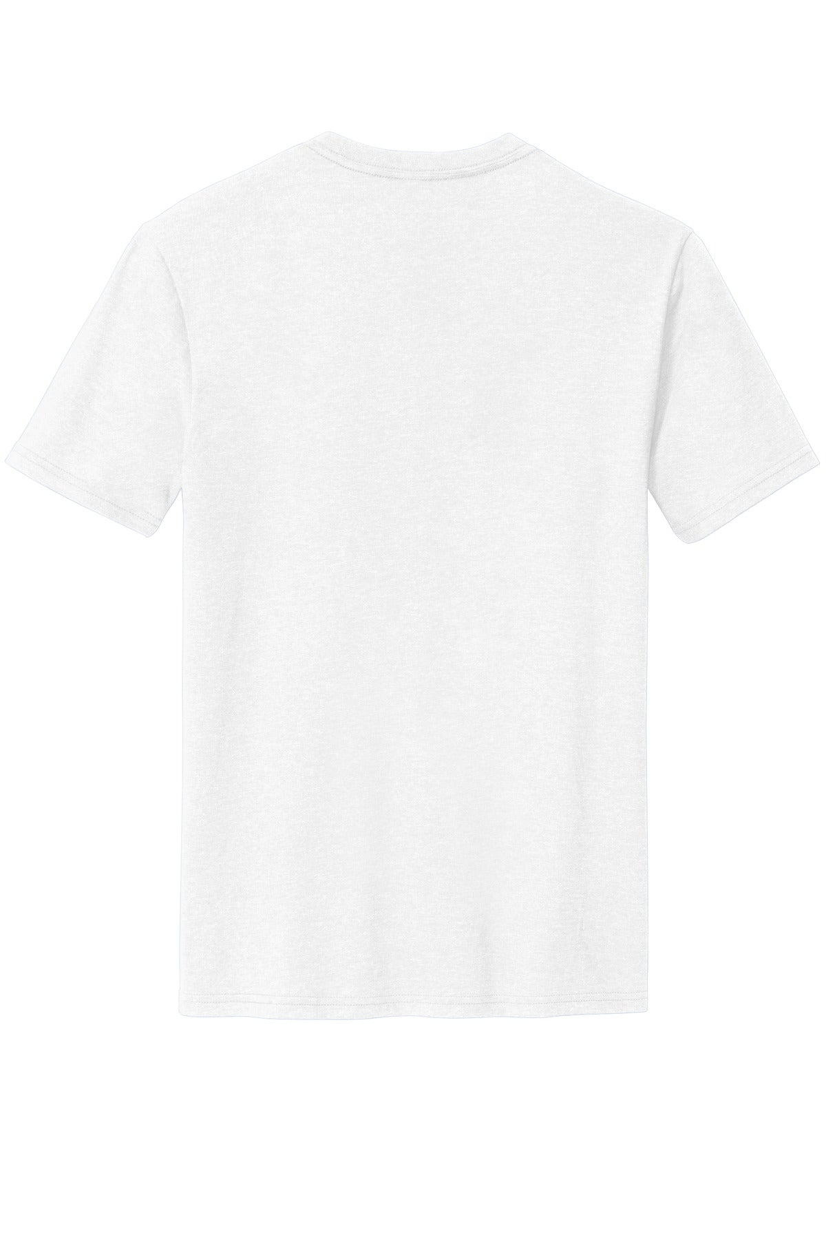 District Perfect Blend CVC Tee. DM108 White