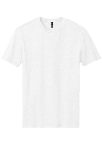 District Perfect Blend CVC Tee. DM108 White