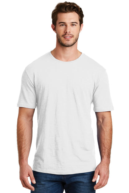 District Perfect Blend CVC Tee. DM108 White