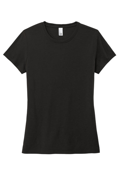 District  Women's Perfect Tri Tee. DM130L Black