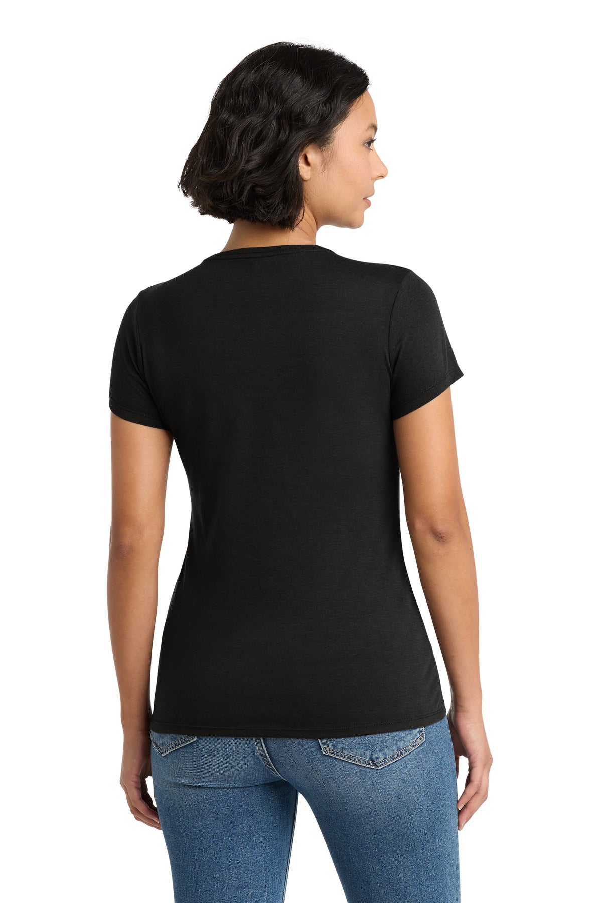 Custom Embroidered District Clothing in Black