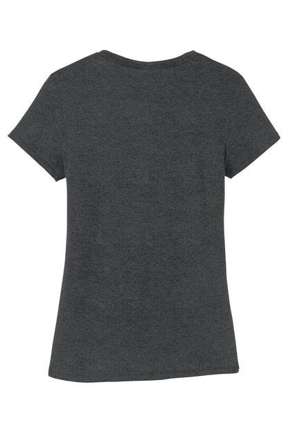District  Women's Perfect Tri Tee. DM130L Black Frost