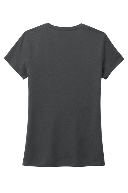 District  Women's Perfect Tri Tee. DM130L Charcoal