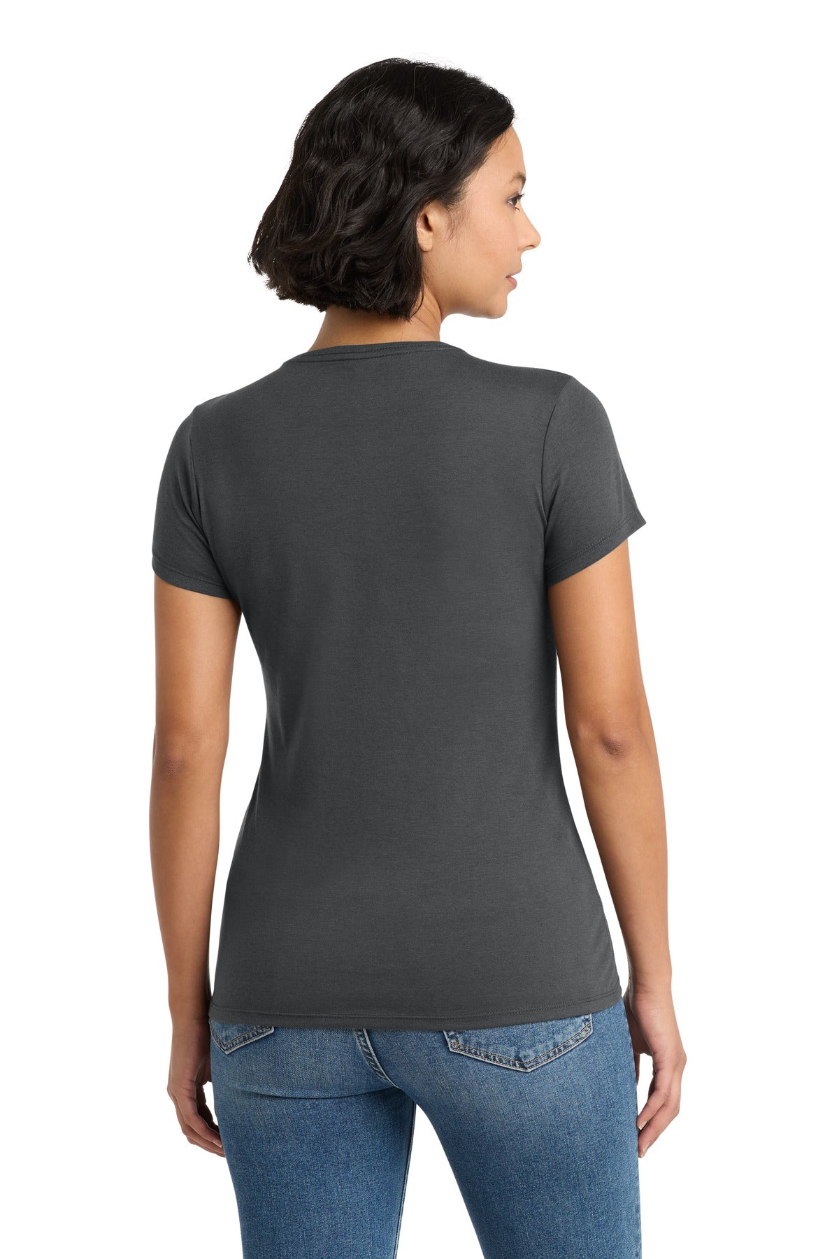 Custom Embroidered District Clothing in Charcoal