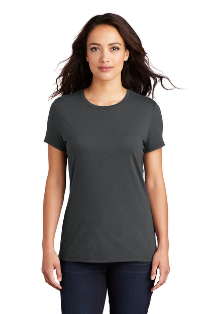 District  Women's Perfect Tri Tee. DM130L Charcoal