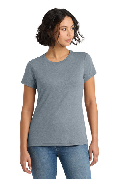 Custom Embroidered District Clothing in Flint Blue Heather