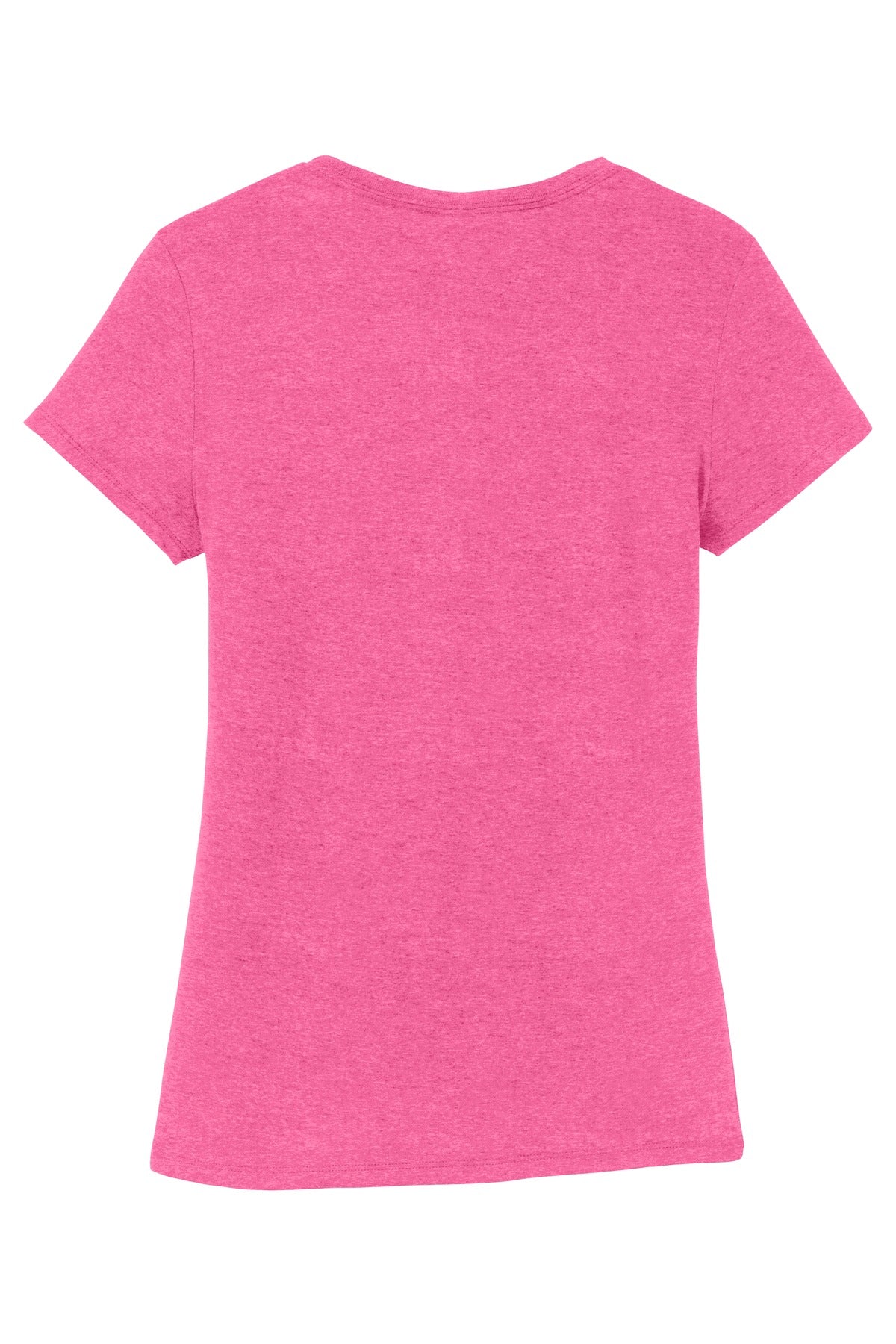 District  Women's Perfect Tri Tee. DM130L Fuchsia Frost