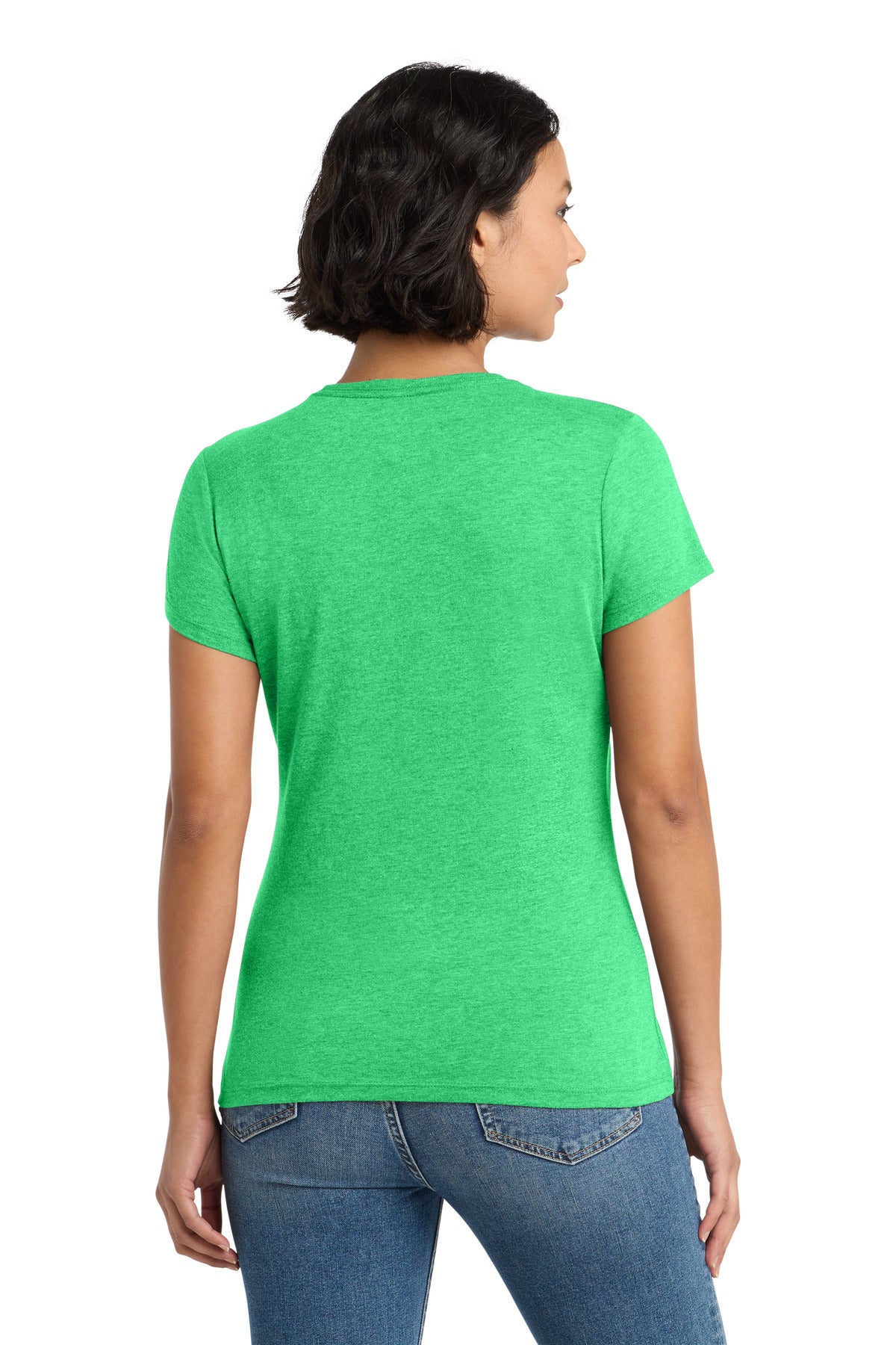 Custom Embroidered District Clothing in Green Frost