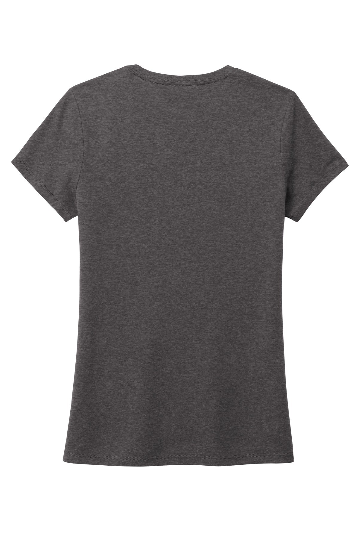 District  Women's Perfect Tri Tee. DM130L Heathered Charcoal