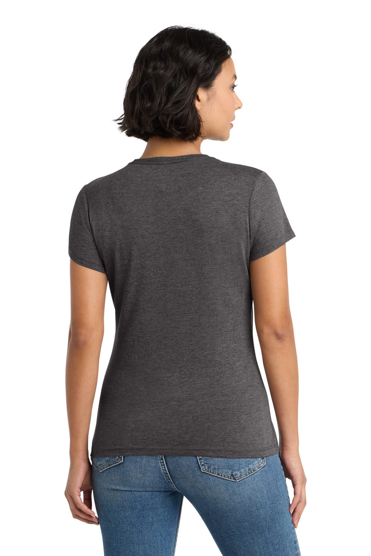 Custom Embroidered District Clothing in Heathered Charcoal
