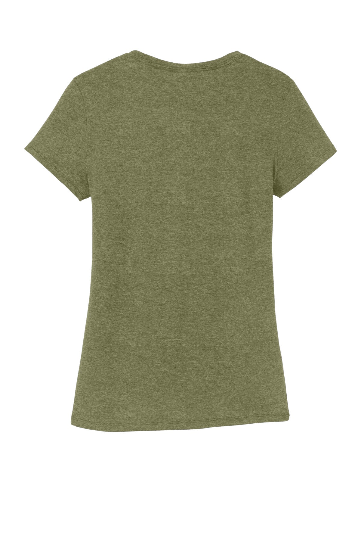 District  Women's Perfect Tri Tee. DM130L Military Green Frost