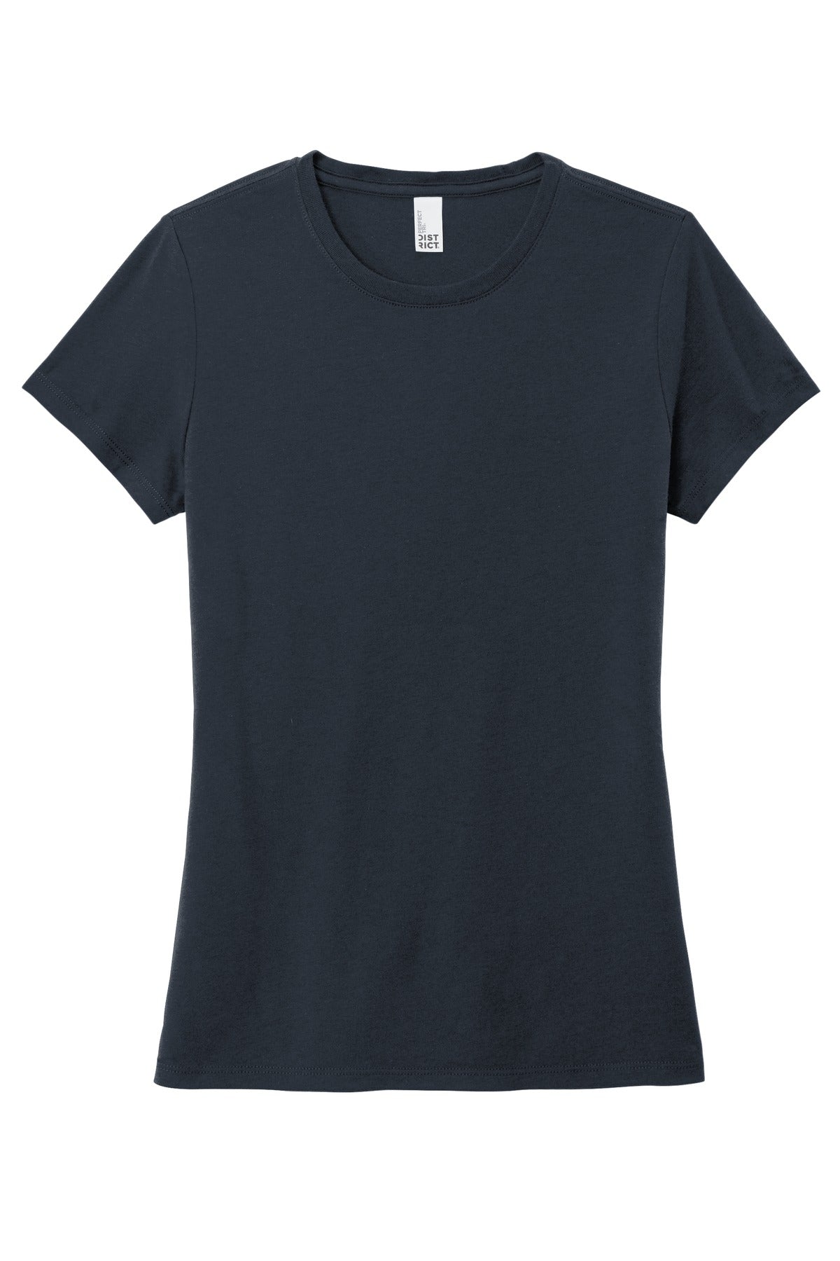 District  Women's Perfect Tri Tee. DM130L New Navy