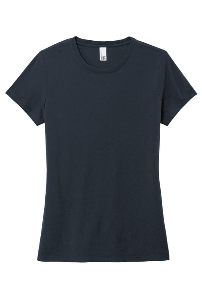 District  Women's Perfect Tri Tee. DM130L New Navy