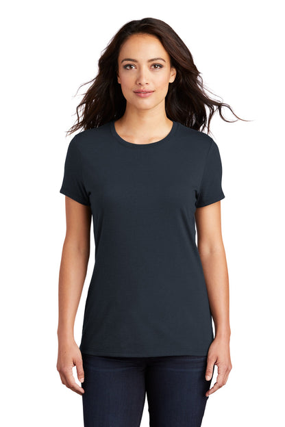 District  Women's Perfect Tri Tee. DM130L New Navy