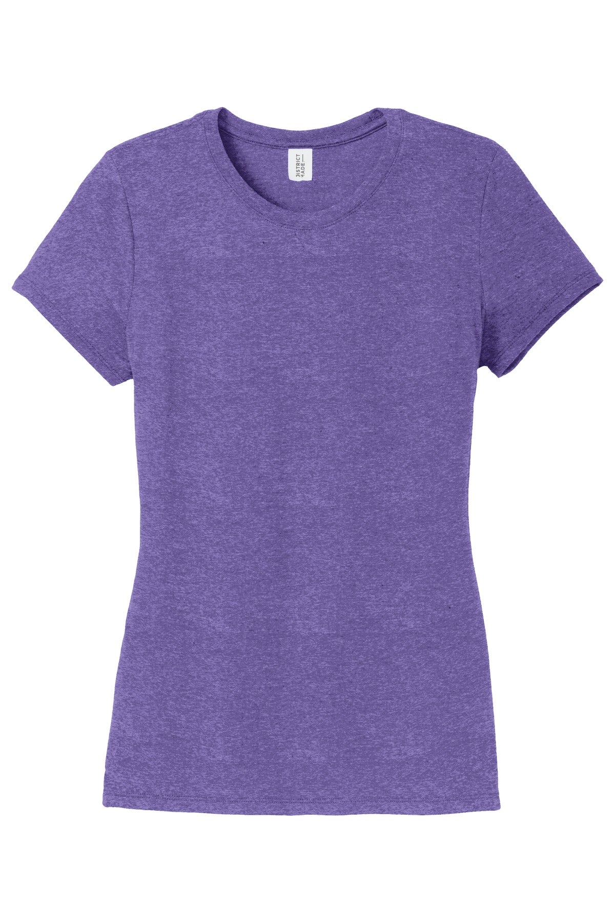 District  Women's Perfect Tri Tee. DM130L Purple Frost