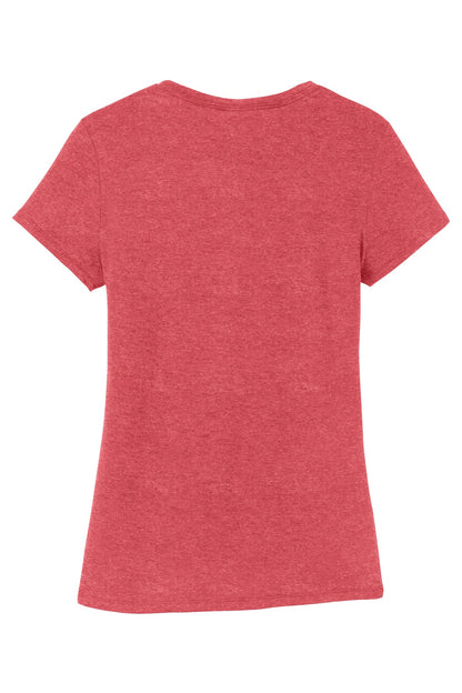 District  Women's Perfect Tri Tee. DM130L Red Frost
