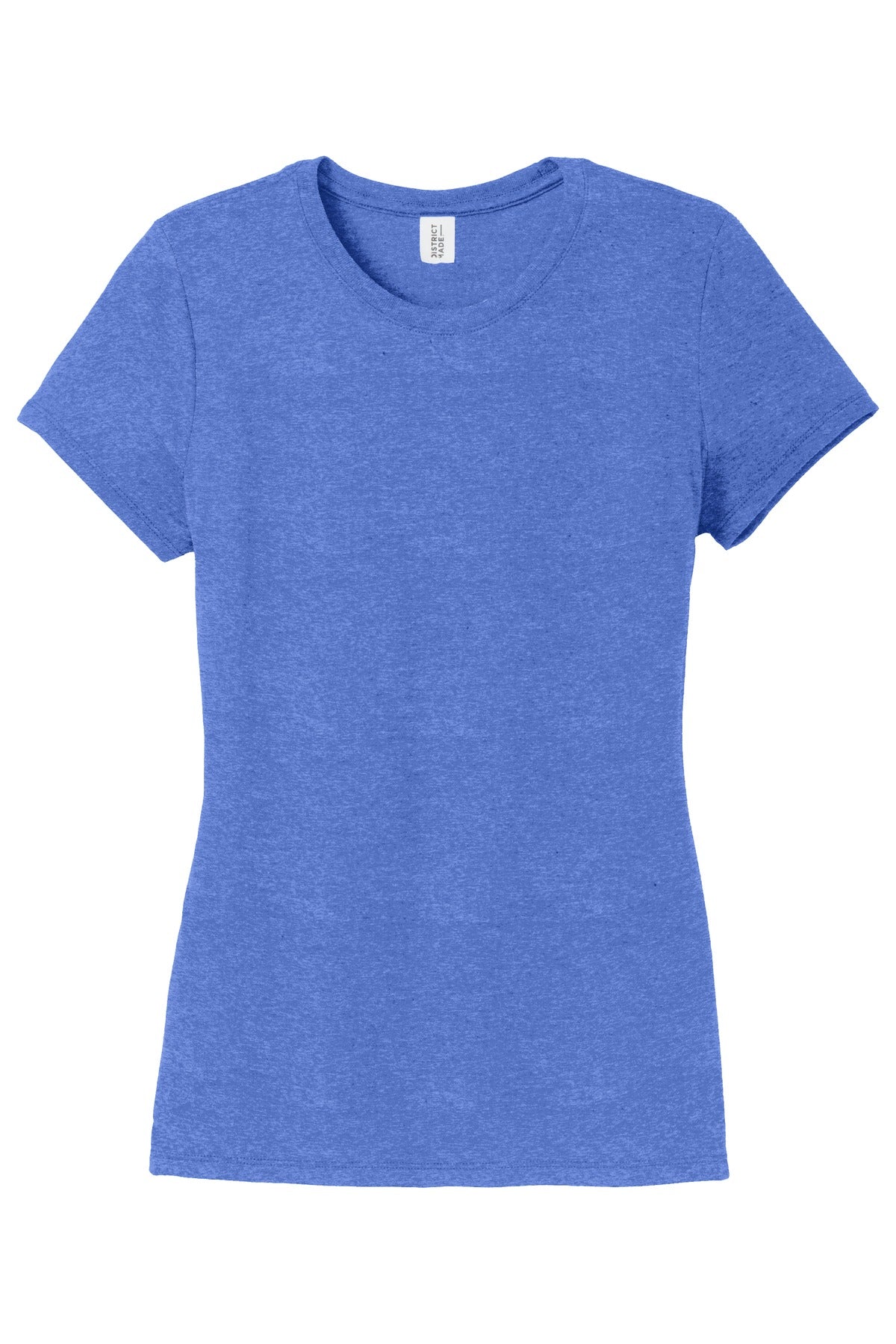 District  Women's Perfect Tri Tee. DM130L Royal Frost