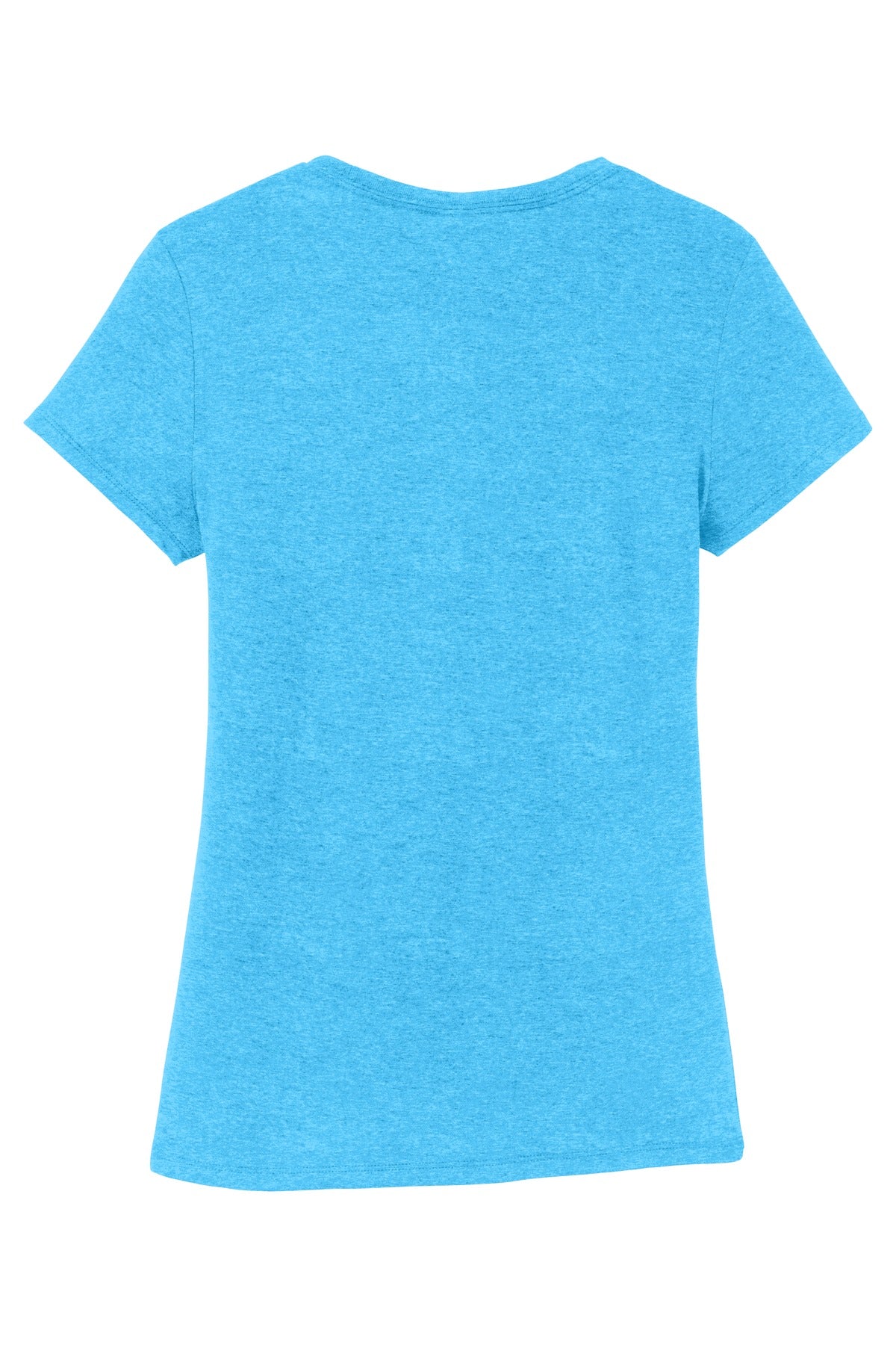 District  Women's Perfect Tri Tee. DM130L Turquoise Frost