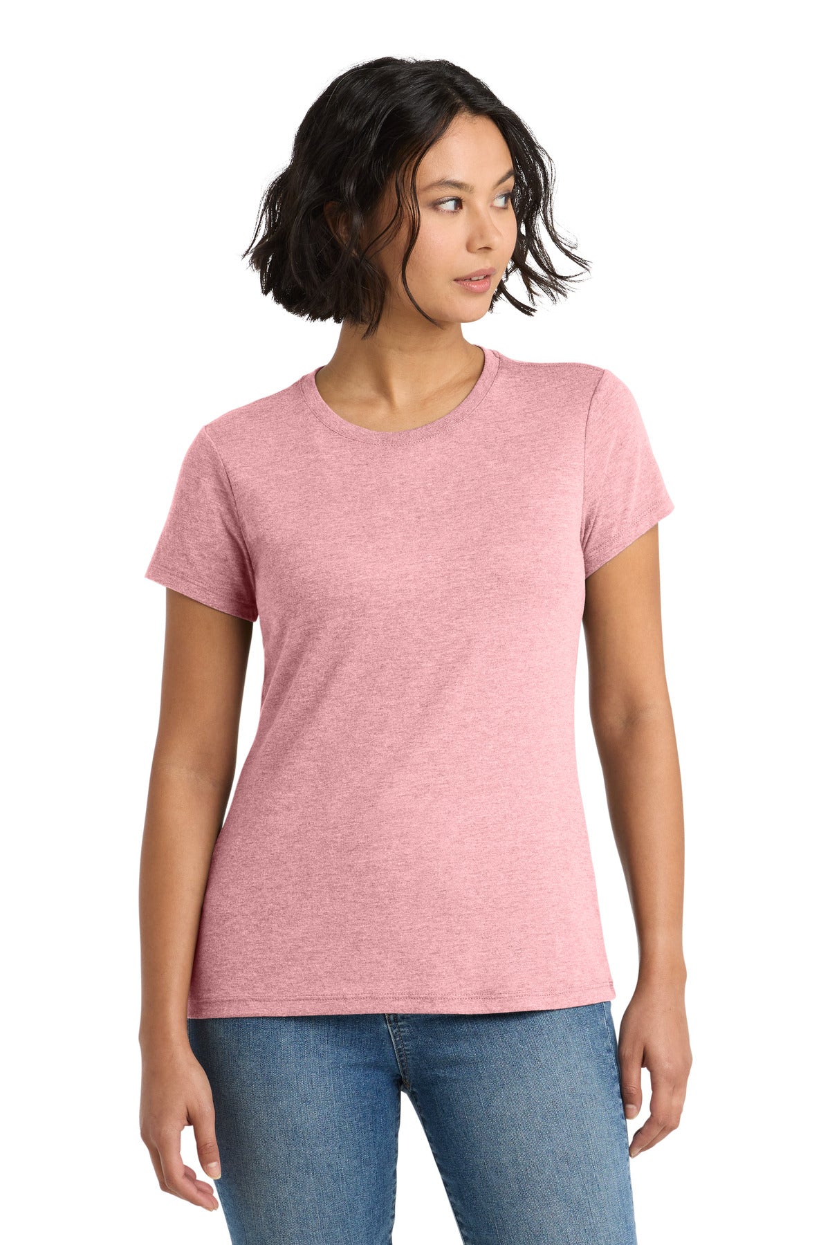 Custom Embroidered District Clothing in Wisteria Heather