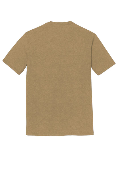 District  Perfect TriTee. DM130 Coyote Brown Heather
