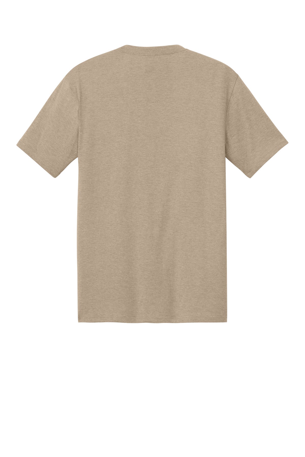 Custom Embroidered District T-Shirts  in Desert Tan Heather