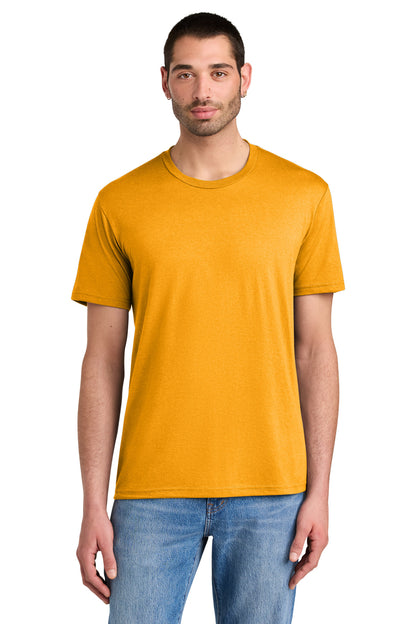 Custom Embroidered District T-Shirts  in Gold