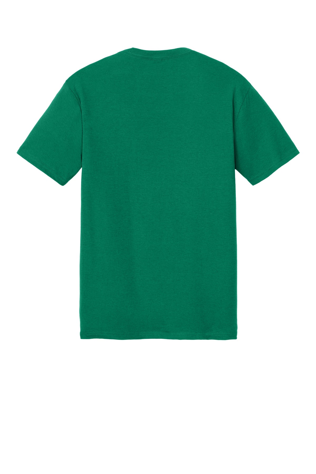 Custom Embroidered District T-Shirts  in Jewel Green